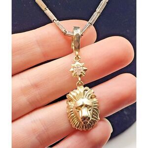 Kendra Scott Gold Lion Pendant Necklace